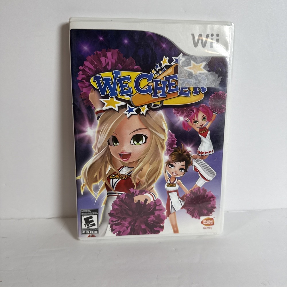 We Cheer Nintendo Wii Video Game-a Few Small Scratches